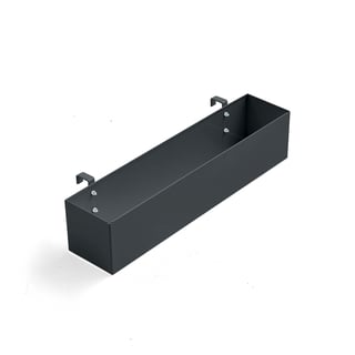 Box na příslušenství k mobilnímu multifunkčnímu stolu TEAMWORK, antracitová