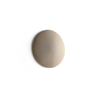 Hljóðdempandi eining POLY, kúptur hringur, Ø550x140 mm, vegghengd, drapplituð