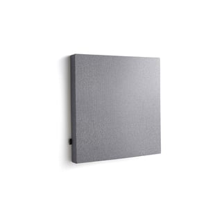 Acoustic panel POLY, square, 600x600x56 mm, wall mounted, purple
