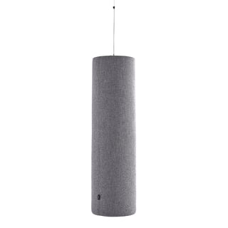 Ljudabsorbent POLY, cylinder, Ø280x1000 mm, takhängd, lila