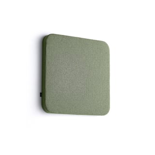 Akustikpanel POLY, 600x600x56 mm, Wandmontage, grün