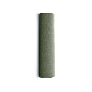 Acoustic panel POLY, half cylinder, Ø280x1000 mm, wall mounted, green