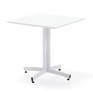 Traditional café table SANNA, 700x700x720 mm, white
