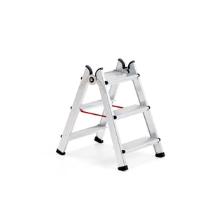 Dobbel trappestige BRINK, 3 trinn, H700 mm