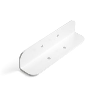 Hörnbeslag till skärmvägg ZONE, 1-pack, vit