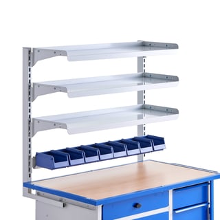 Zadný regál s policami FLEX