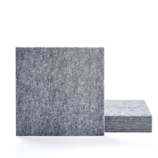 Akustikpanel PATTERN, 4er-Pack, 600x600x40mm, grau