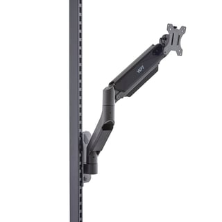 Držák na monitor k dílenskému stolu ROBUST/SOLID/VERVE, nastavitelné rameno, plynový píst, 15 kg