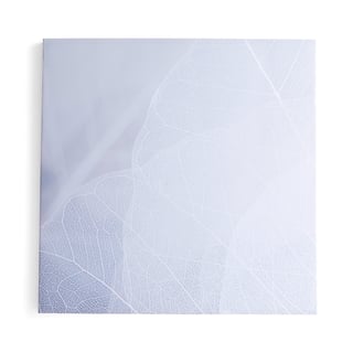 Akustični panel IMAGE, zimski list, 1200 x1200 mm, sivi