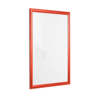 Reklamtavla, snäppmodell, 700x1000 mm, röd
