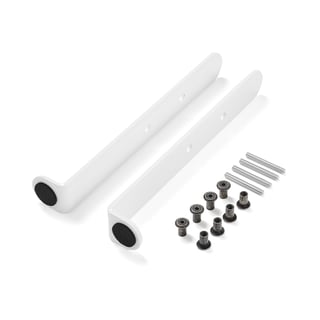 Fußstütze zu ZONE, 2er-Pack, weiß