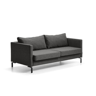 Soffa HARMONY, 3-sits,  tyg GAVA, antracite
