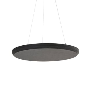 Akustikpanel SATELLITE, Deckenmontage, Ø 780 mm, schwarz