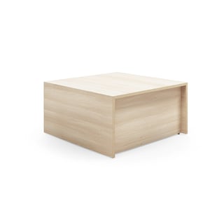 Tiered stage seating module TOGETHER, 800x800x400 mm, ash