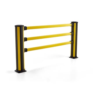 Flexible safety crash barrier, 1160x2200 mm