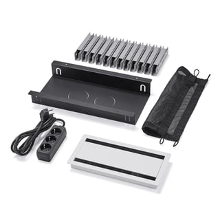 Komplet kutije za kablove UNIFY za QBUS/AUDREY fiksni stalak 4800-5600 mm, neopremljen, mali, bijeli