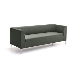 3-sits soffa CASUAL, tyg ETNA, mörkgrön