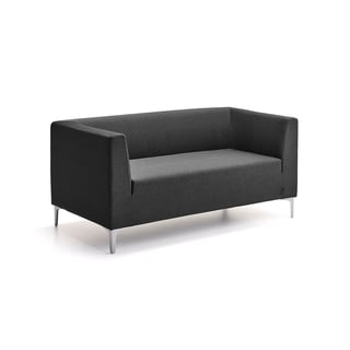 2-personers sofa CASUAL, stof ETNA, antracit
