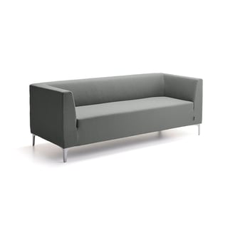 3-sits soffa CASUAL, tyg CURA, antracitgrå