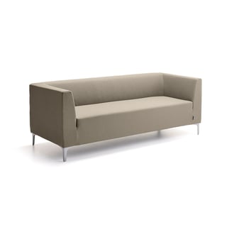 3-personers sofa CASUAL, stof CURA, taupe