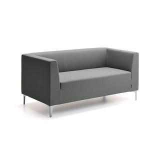 2-seter sofa CASUAL, stoff CURA, antrasitt