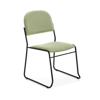 Vergaderstoel DAWSON, groen/zwart