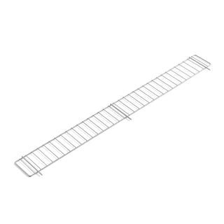 Frontstop til hylde MARKET, 80x880 mm, zinkbelagt