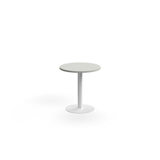 Stol VERTICUS, Ø700x720 mm, svijetlo siva/bijela