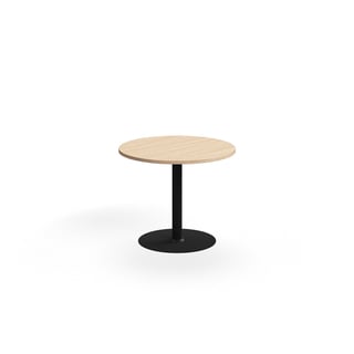 Laud VERTICUS, Ø 900 x 720 mm, must/ tamm