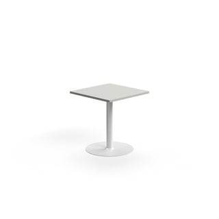 Table VERTICUS, 700x700x720 mm, light grey/white