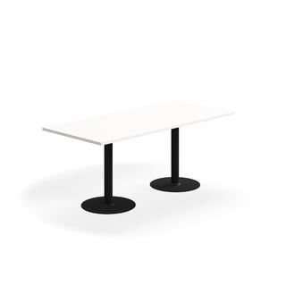 Bord VERTICUS, 1800x800x720 mm, svart/vit