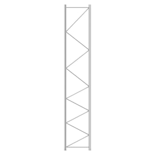 Gavl til pallereol ULTIMATE, 6000x1100 mm, 12500 kg
