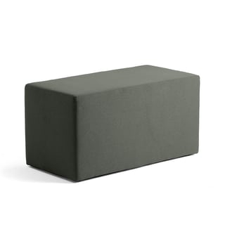 Sittpuff CASUAL, tyg ETNA, 1000x500 mm, mörkgrön