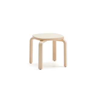 Vaikiška taburetė VIDE, beržo laminatas, H 310 mm