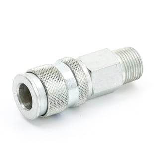 Quick coupling, exterior thread, 1/2"