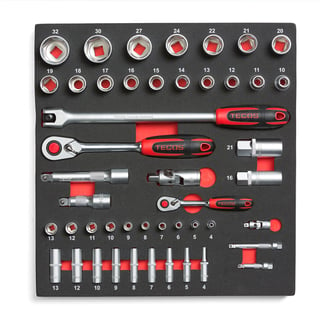 Socket set, 47-piece