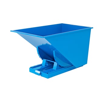 Kippcontainer, 600 Liter, blau