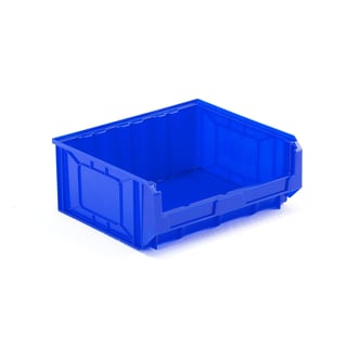 Budget voorraadbak APART, 345 x 410 x 165 mm, 23,2 liter, blauw