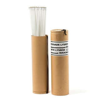 Fluorescent tube container