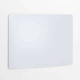 Skleněná tabule GLENDA, 1200x900 mm, bílá