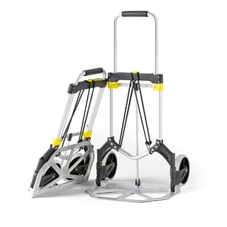 Sackkarre WHELDON, klappbar, TK 90 kg, Massivgummirollen, Aluminium