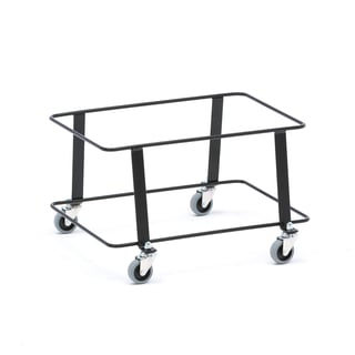 Trolley voor winkelmanden, 445x305x285 mm