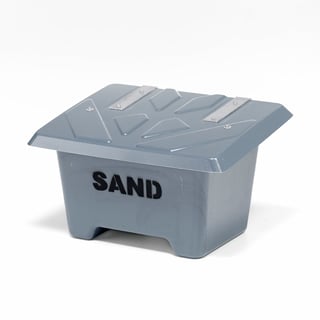 Grit bin, 400x690x540 mm, 65 L, grey