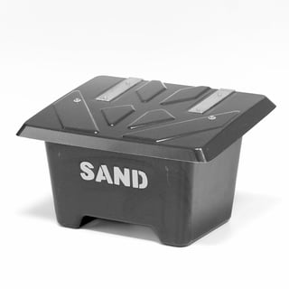 Sandlåda, 65 liter, svart