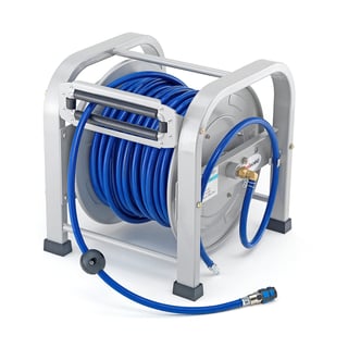 Air hose reel, 30m, 16 bar