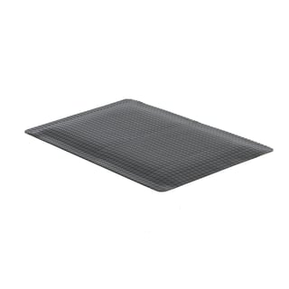 Heavy-duty anti-fatigue mat SUPER PLUS, 910x1520 mm, black