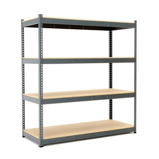 Shelving system COMBO, basic unit, 1980x1840x620 mm