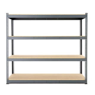 Policový regál COMBO, nosnosť 500kg/polica, 1980x2440x620 mm