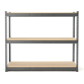 Shelving system COMBO, basic unit, 1530x1840x470 mm