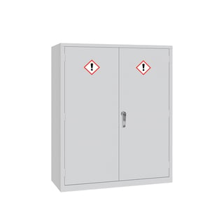 COSHH cabinet, 2 shelves, 1220x915x457 mm